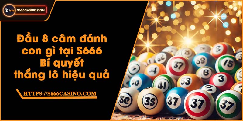 Đầu 8 Câm Đánh Con Gì tại S666 - Bí quyết thắng lô hiệu quả